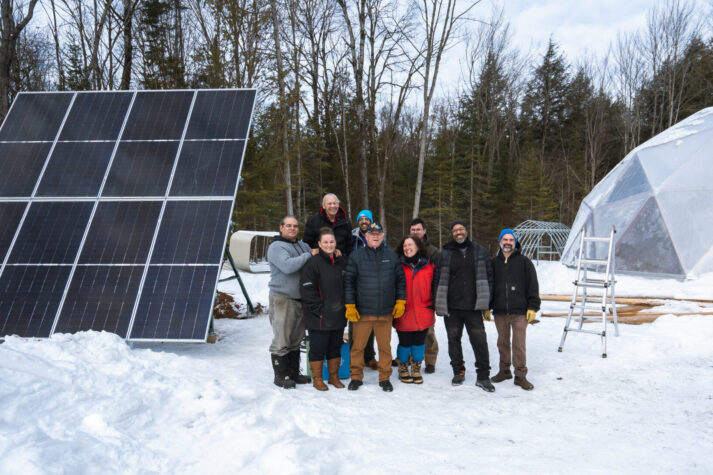 Collaboration avec les membres de la communauté Six Nations sur un projet de sécurité alimentaire